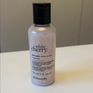 NEW SEALED Philosophy White Cherry Hydrating Shower Gel, Bubble Bath, Shampoo